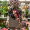 Elegant Orchid Rose Arrangement