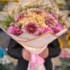 Golden Violet Bouquet